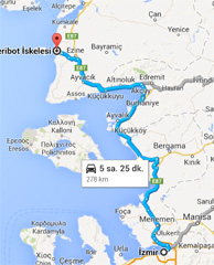 Bozcaada İzmir Ulaşım